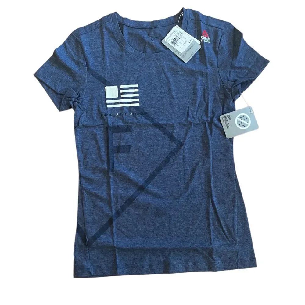 Reebok RCF Training Short Sleeve Shirt CrossFit Size Small NWT